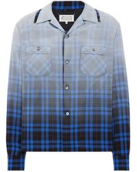 Maison Margiela - Checked Shirt With A Shaded Effect - Lyst