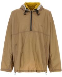 Loewe - Long-Sleeve Hooded Casual Jacket - Lyst