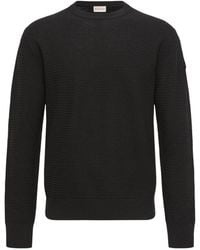 Moncler - Textured Cashmere Wool Sweater - Lyst