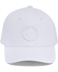 Stone Island - Junior Logo Patch Baseball Hat - Lyst