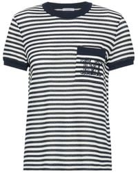Max Mara - Mesh Stripe T-Shirt - Lyst