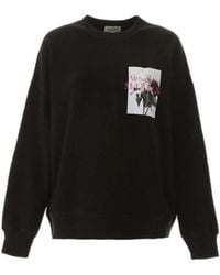 McQueen - Pattern Round-Necked Sweater - Lyst