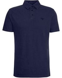Barbour - Short-Sleeved Polo Shirt - Lyst