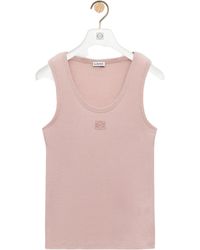 Loewe - Anagram Sleeveless Tank Top - Lyst