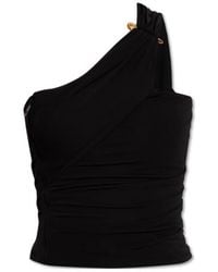 Versace - Asymmetrical One-Shoulder Top - Lyst