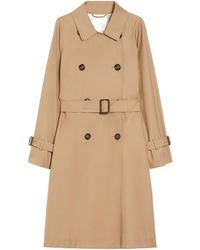 Max Mara - The Cube Ctrench Belted Trench Coat - Lyst