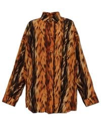 Balenciaga - Chemise À Imprimé Graphique - Lyst