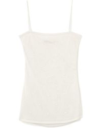 Jacquemus - The Plumetis Knitted Tank Top - Lyst