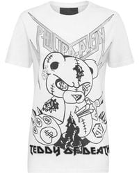 Philipp Plein - Logo Details T-Shirt - Lyst
