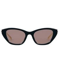 Gucci - Eyewear Cat-Eye Frame Sunglasses - Lyst