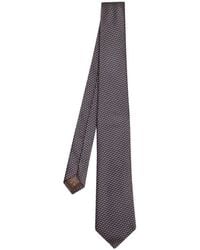 Canali - Geometric-Pattern Tie - Lyst