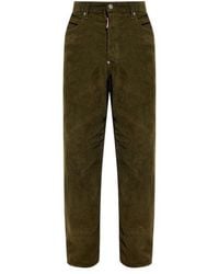 DSquared² - Corduroy Straight-Leg Trousers - Lyst