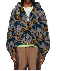 Chopova Lowena - Cheeky Girl Oversized Hooded Fleece Jacket - Lyst