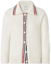 Thom Browne - Button-Up Cardigan - Lyst