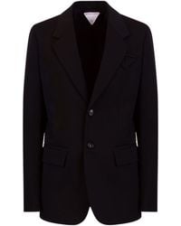 Bottega Veneta - Single-Breasted Long Sleeved Blazer - Lyst