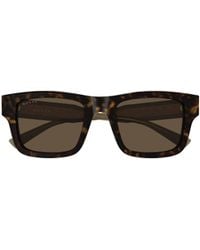 Gucci - Eyewear Square Frame Sunglasses - Lyst