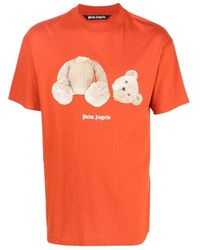 Palm Angels - Bear Short-Sleeve T-Shirt - Lyst