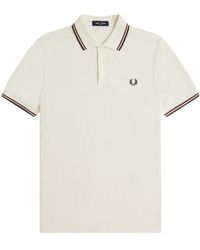 Fred Perry - Twin Tipped Polo Shirt - Lyst