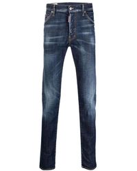 DSquared² - Faded Effect Skinny Jeans - Lyst