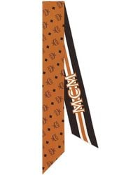 MCM - Monogram Printed Scarf - Lyst