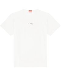 DIESEL - T-Norm-Lod Oval D Logo T-Shirt - Lyst