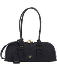 Pinko - Shoulder Bag Bowling Horizontal Big - Lyst