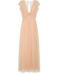 Elisabetta Franchi - Carpet Tulle Dress - Lyst