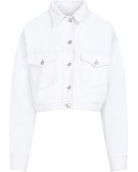 Isabel Marant - Long-Sleeved Denim Jacket - Lyst