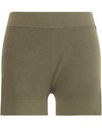Extreme Cashmere - Bummy Ribbed Knit Shorts - Lyst