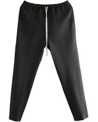 Rick Owens - Drawstring Slim Long Pants - Lyst