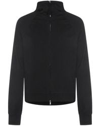 Thom Krom - Funnel Neck Zip Knitted Sweater - Lyst