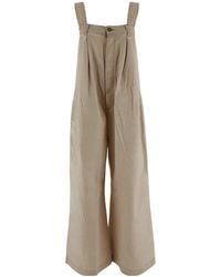 Uma Wang - Pleated Overalls - Lyst