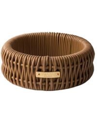 Prada - Braided Nappa Leather Bracelet - Lyst