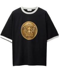 Versace - Medusa Coin Printed T-Shirt - Lyst