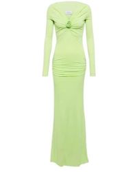Blumarine - Embellished Off-Shoulder Gown - Lyst