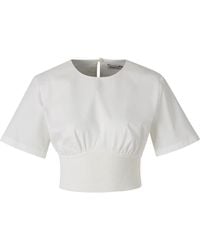 Jonathan Simkhai - Crew Neck Top - Lyst