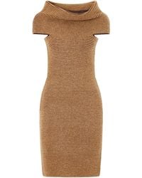 Magda Butrym - Knitted Jersey Midi Dress - Lyst