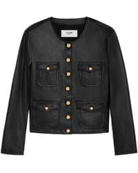 Celine - Cardigan Jacket - Lyst