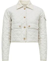 Moncler - Chitre Diamond-Quilted Padded Shirt Jacket - Lyst