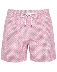 Fedeli - Drawstring Swim Trunks - Lyst