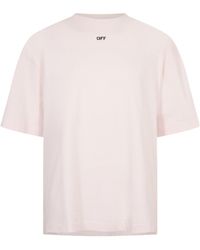 Off-White c/o Virgil Abloh - Paint Arrow Oversized T-Shirt - Lyst