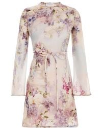 Zimmermann - Long-Sleeved Dress - Lyst