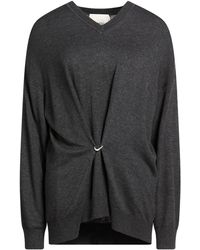 Isabel Marant - Solid Color Wool V-Neck Knit Sweater - Lyst