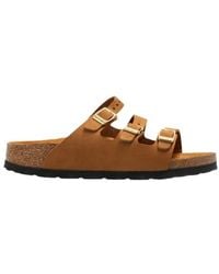 Birkenstock - Florida Fresh Triple-Strap Flat Sandals - Lyst