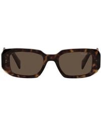 Prada - Eyewear Rectangular Frame Sunglasses - Lyst