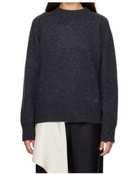 Loulou de Saison - Ribbed Crew-Neck Sweater - Lyst