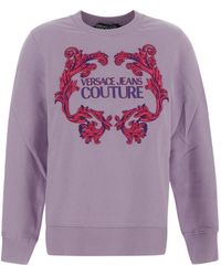 Versace Jeans Couture - Long-Sleeved Sweater - Lyst