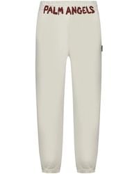 Palm Angels - Logo-Printed Elasticated Waist Track Pants - Lyst