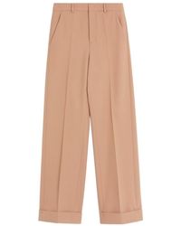 Valentino - Turn-Up Hem Tailored Trousers - Lyst