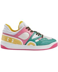 Gucci - Basket Low-Top Sneakers - Lyst